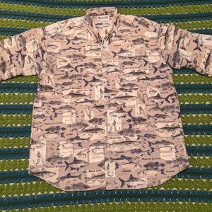 Columbia Men's Fishing Button Down Shirt